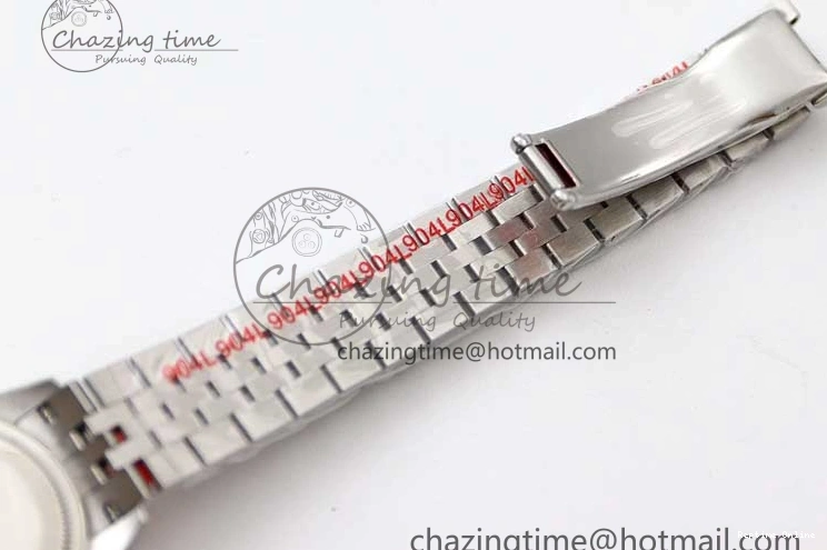 1231 Lady DateJust 28 SS TWF 1:1 Best Edition 904L Steel Black Dial on President Bracelet NH Unisex 2176